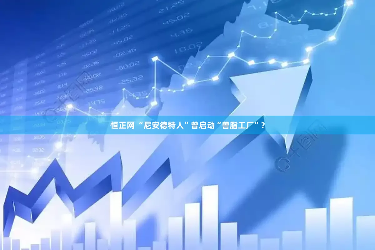 恒正网 “尼安德特人”曾启动“兽脂工厂”？