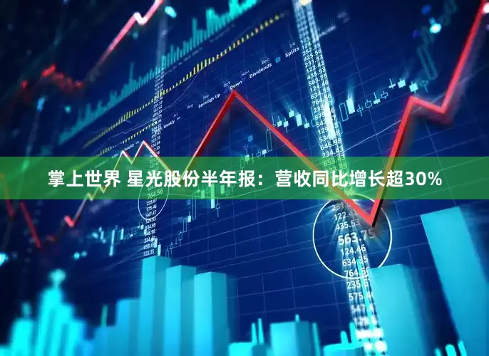 掌上世界 星光股份半年报：营收同比增长超30%